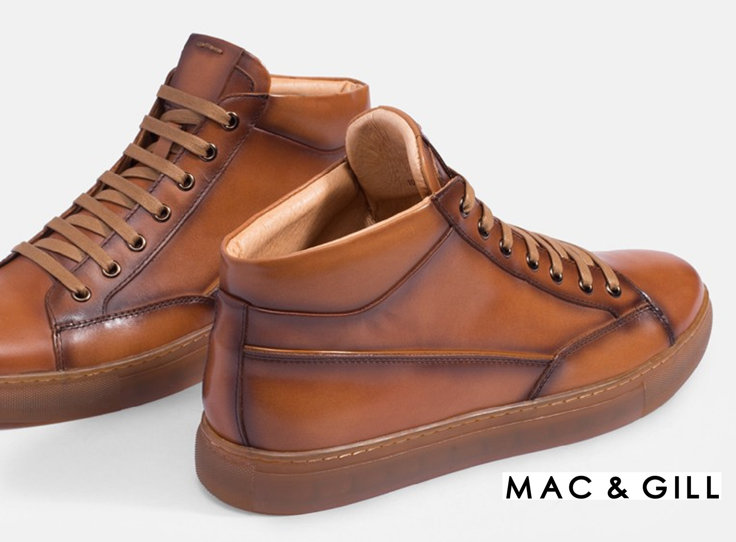 PLAYTIME LEATHER ANKLE BOOTS GENUINE LEATHER Brown