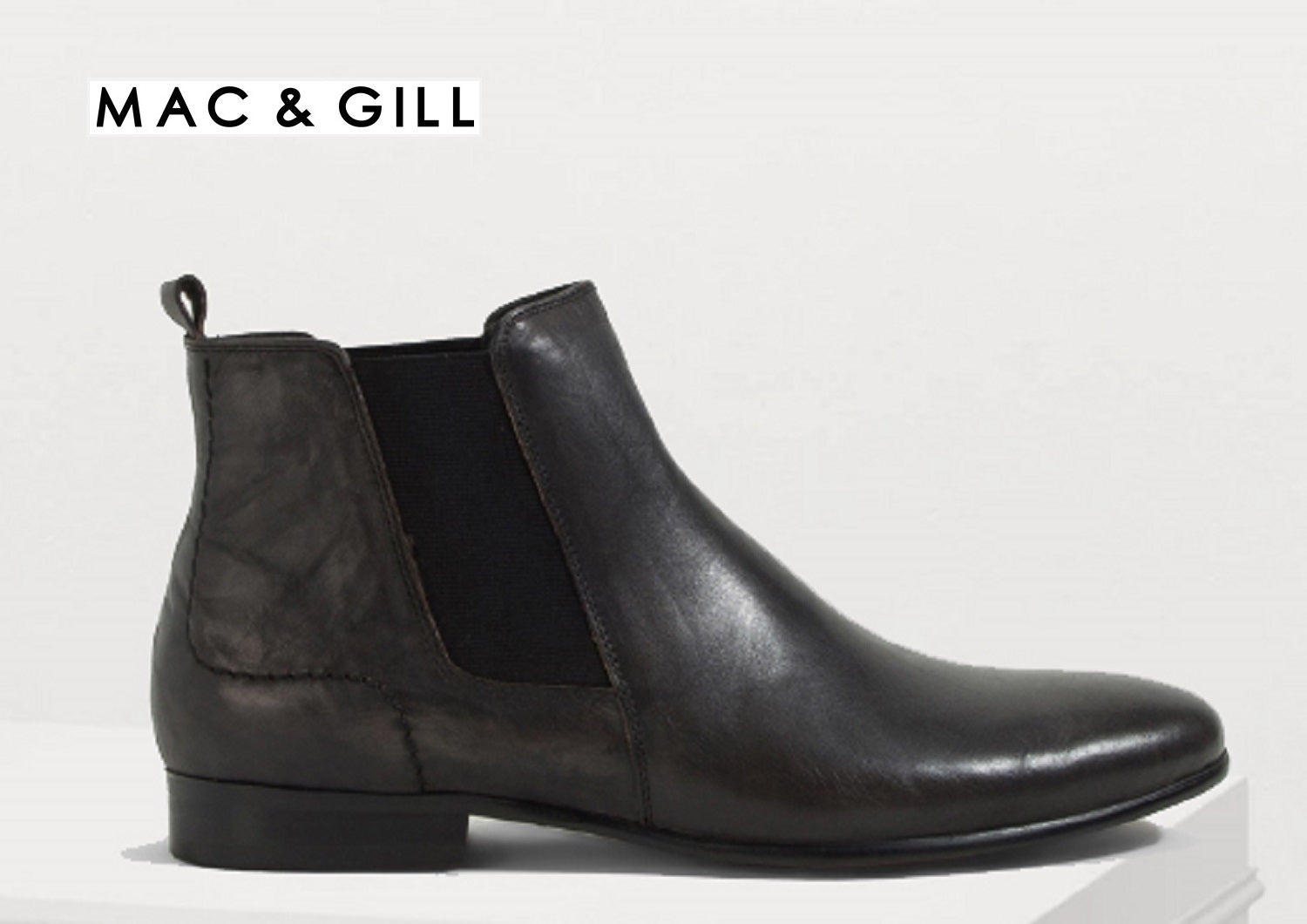 Marq Chelsea Leather Ankle Boot for Men in original 100%
