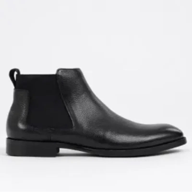 Louis Chelsea Leather Ankle Boot for Men 100% original
