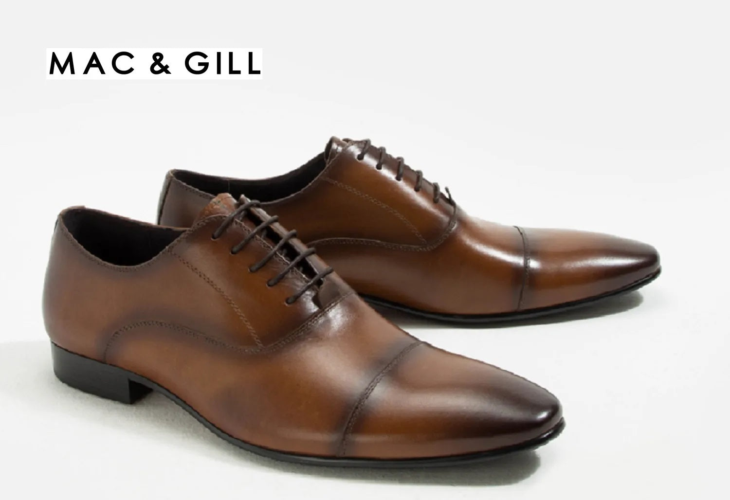 Midtown Oxford Leather Captoe Derby Shoes