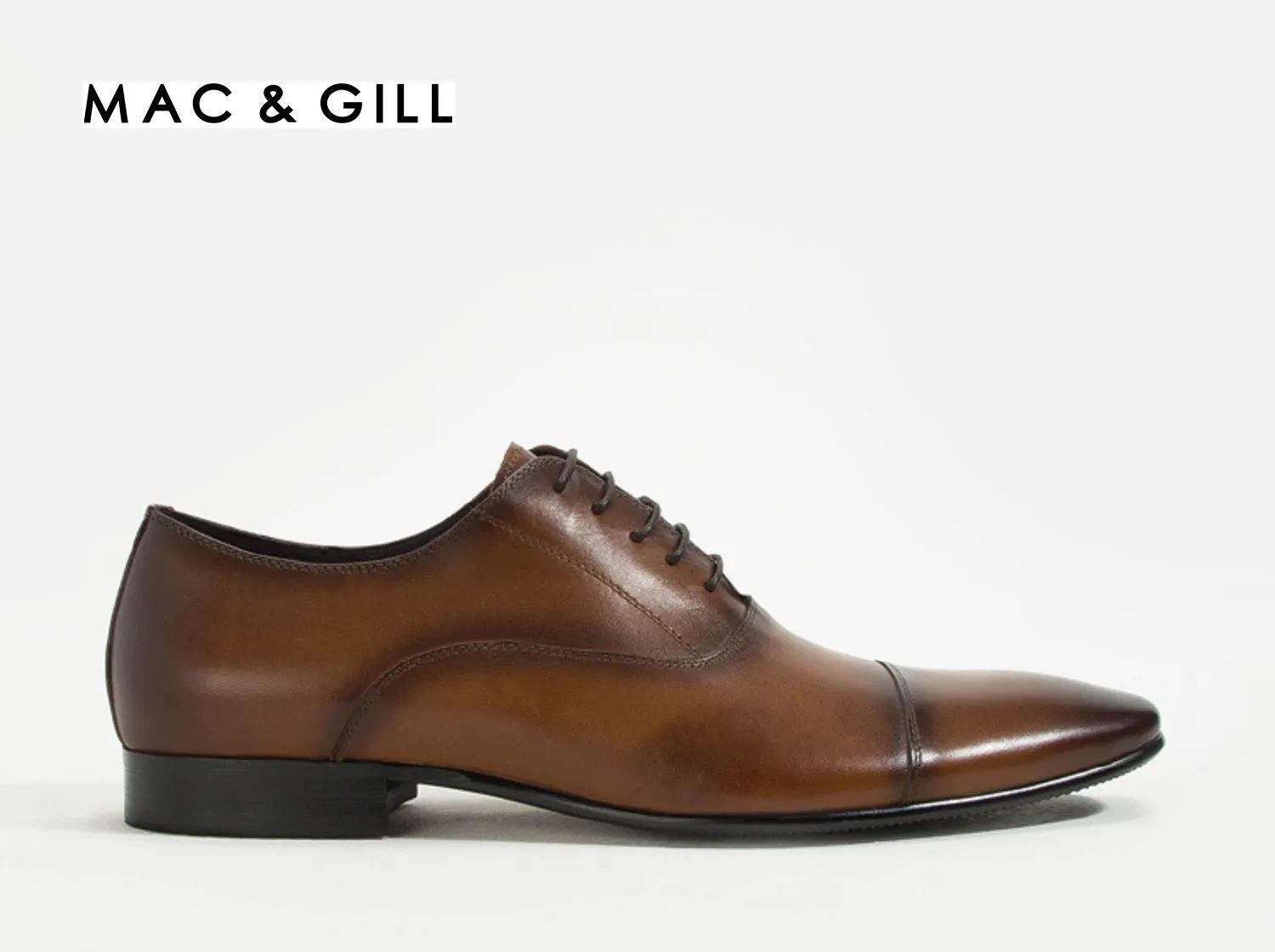Midtown Oxford Leather Captoe Derby Shoes