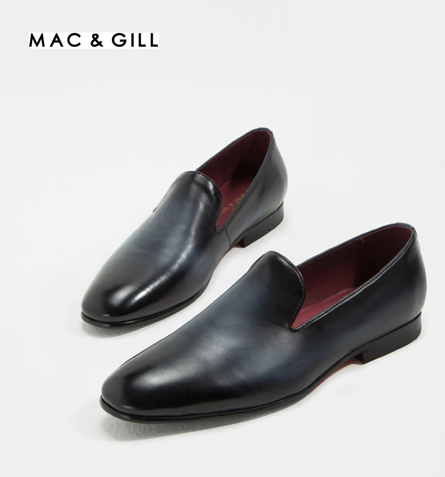 Dadelion Patina Leather Loafer in cow hide 100%