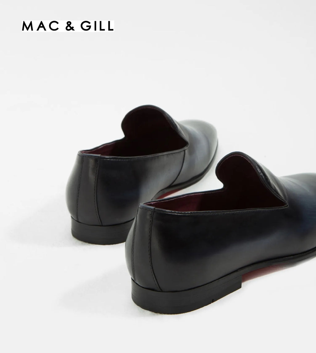 Dadelion Patina Leather Loafer in cow hide 100%