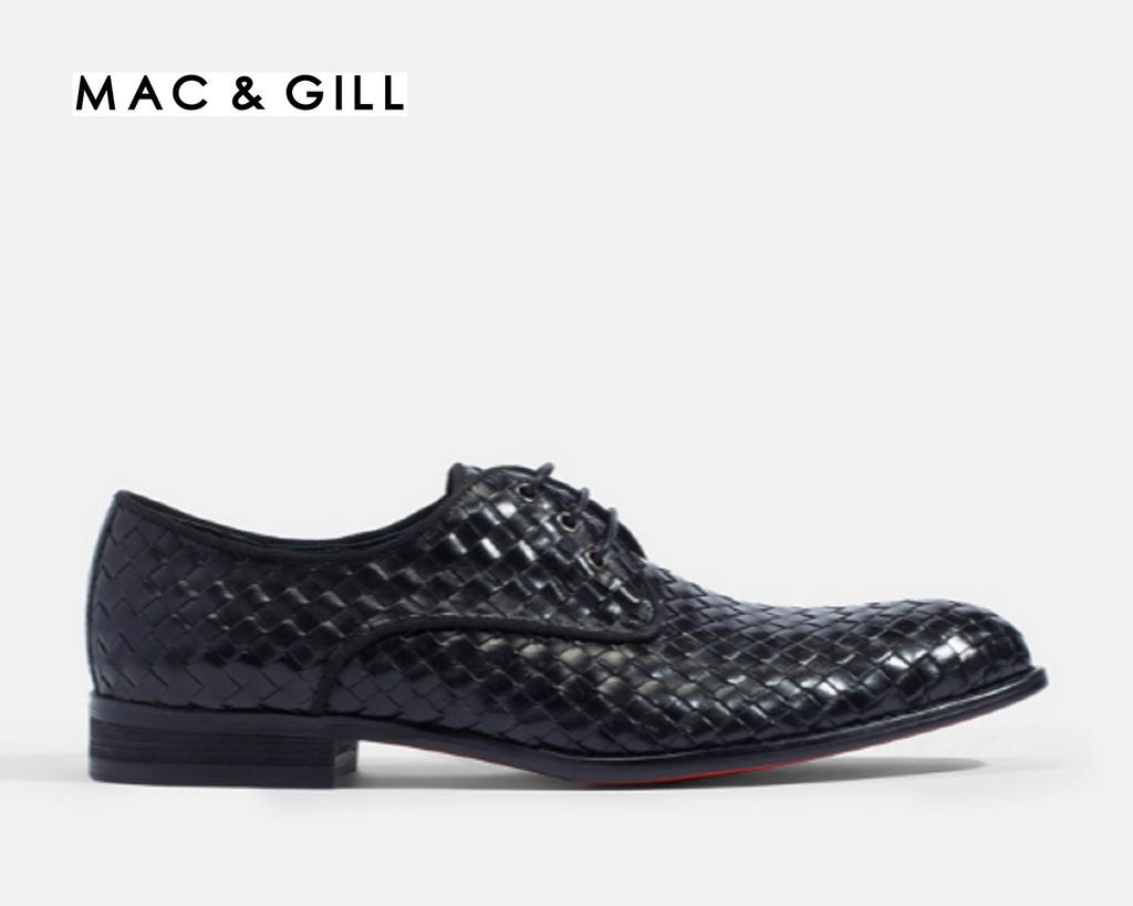 Osaka Soft Black Business genuine leather Shoes