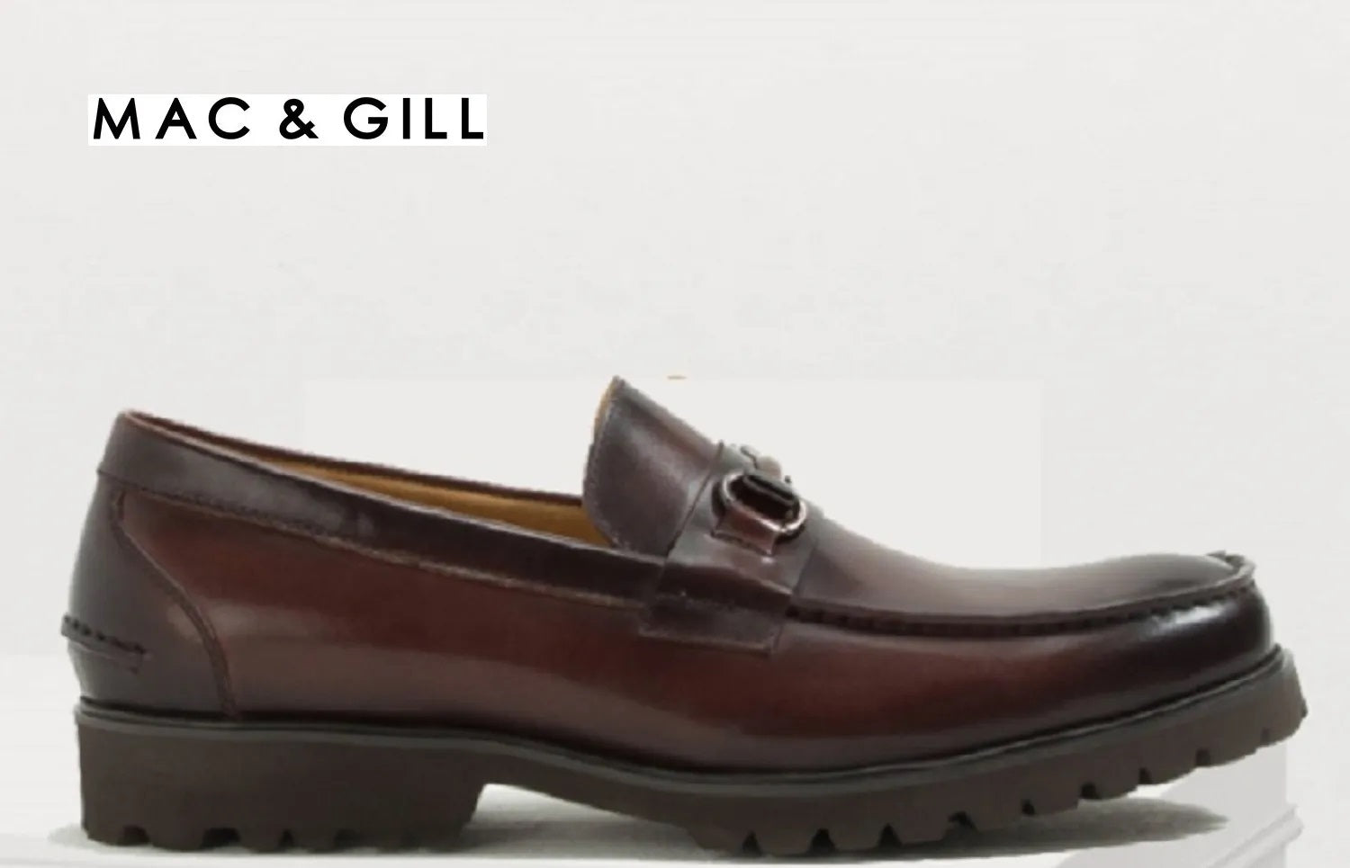 Brixton Leather Loafer by MAC & GILL