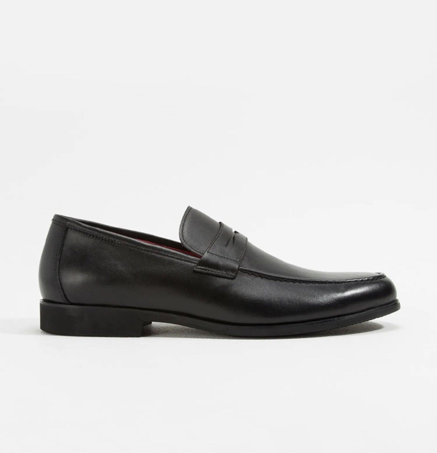 Taylor Leather Loafer Business Shoes in Black