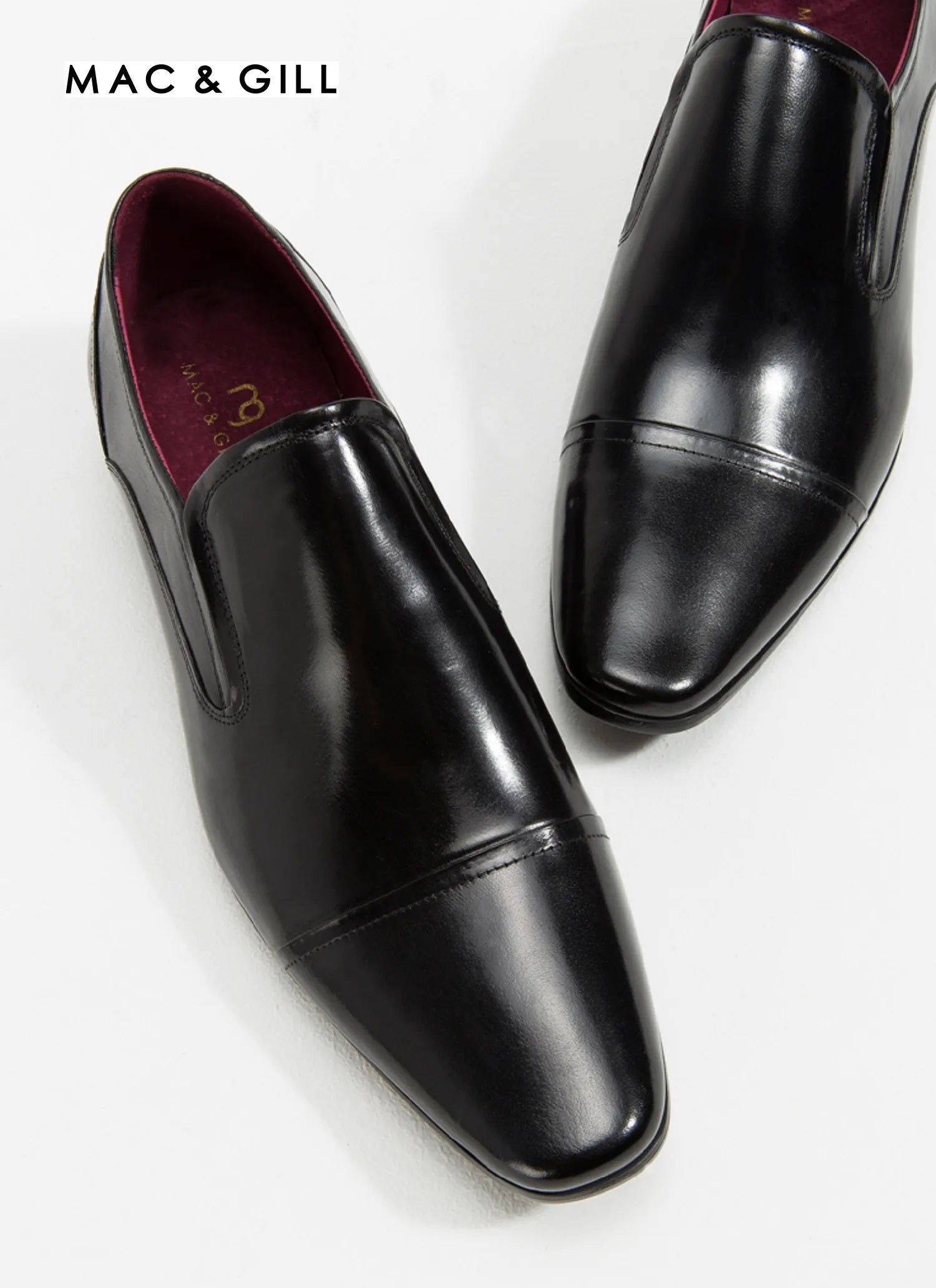 Austin Leather Loafer Business Shoes Black