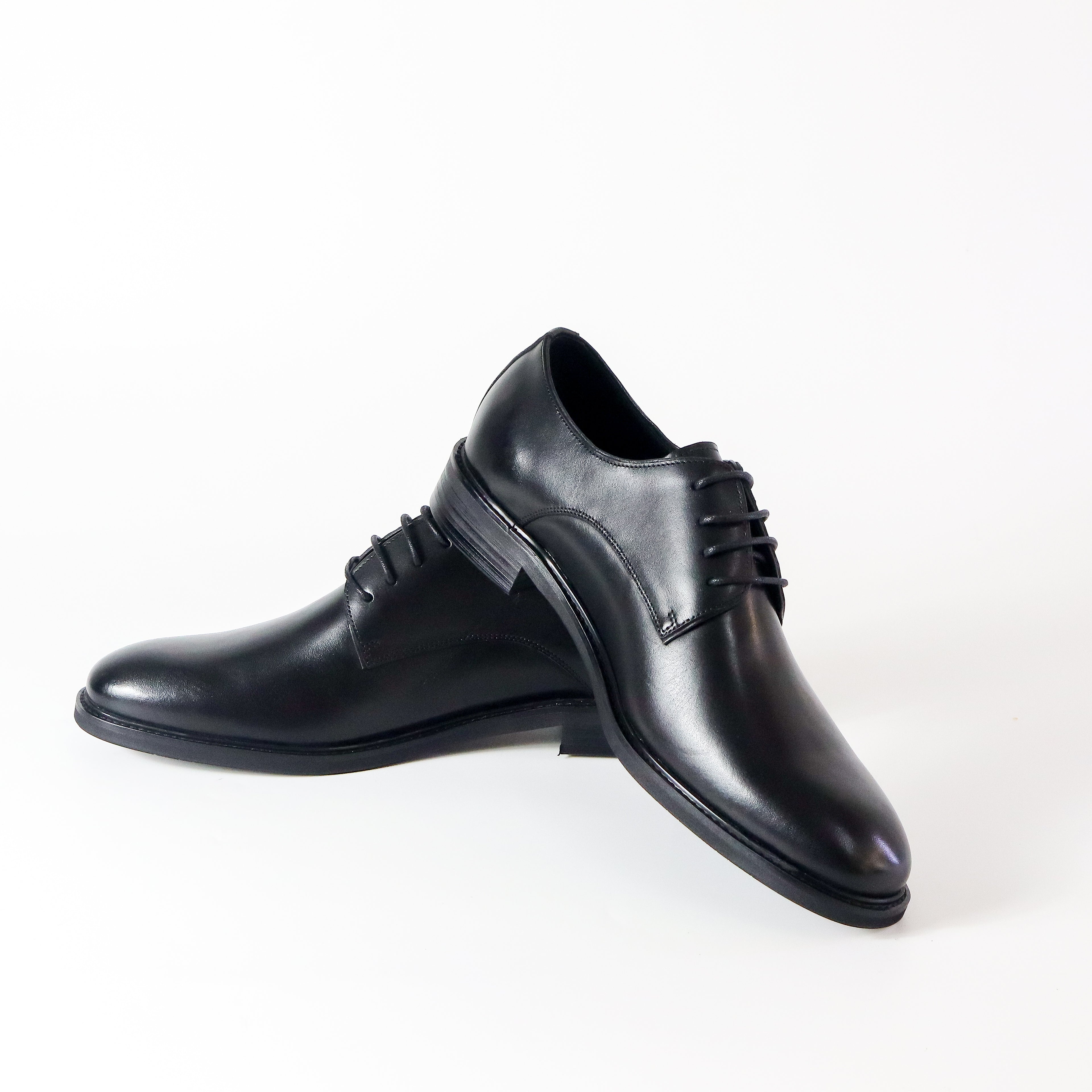 Edgar Leather Oxford Shoes Black
