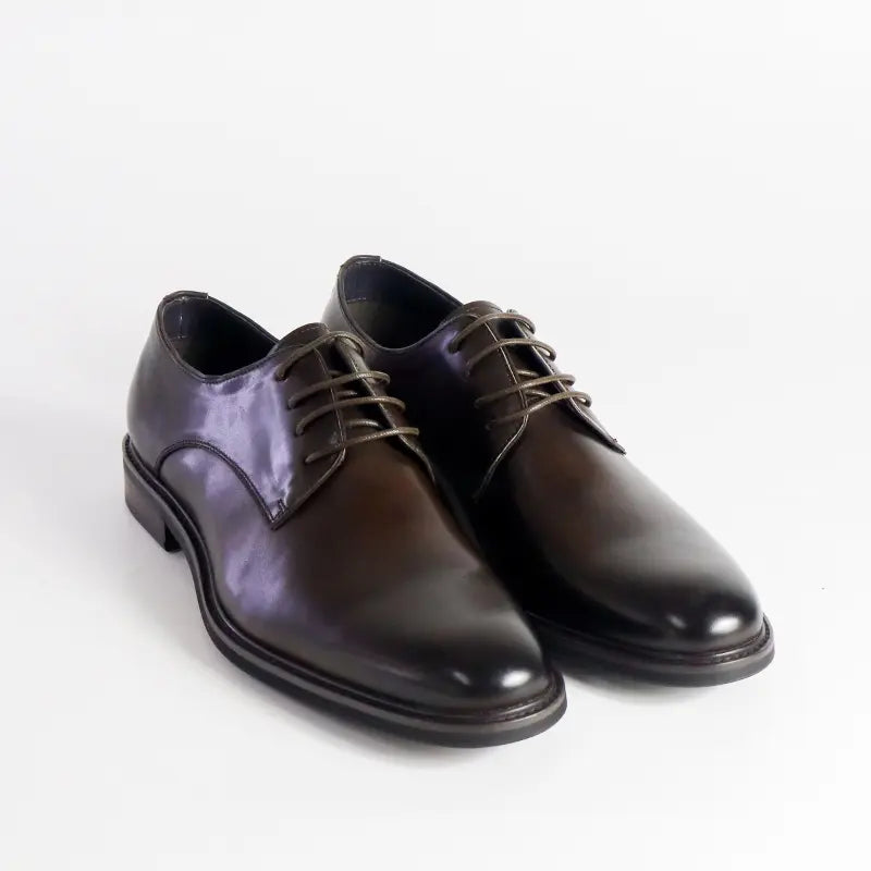 Edgar Leather Oxford Shoes Brown 100% cow leather