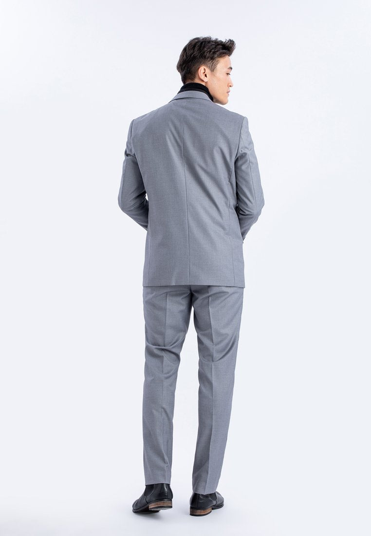 Mac & Gill Royal Classic Suit slim fit Cut And Trousers Set in GREY